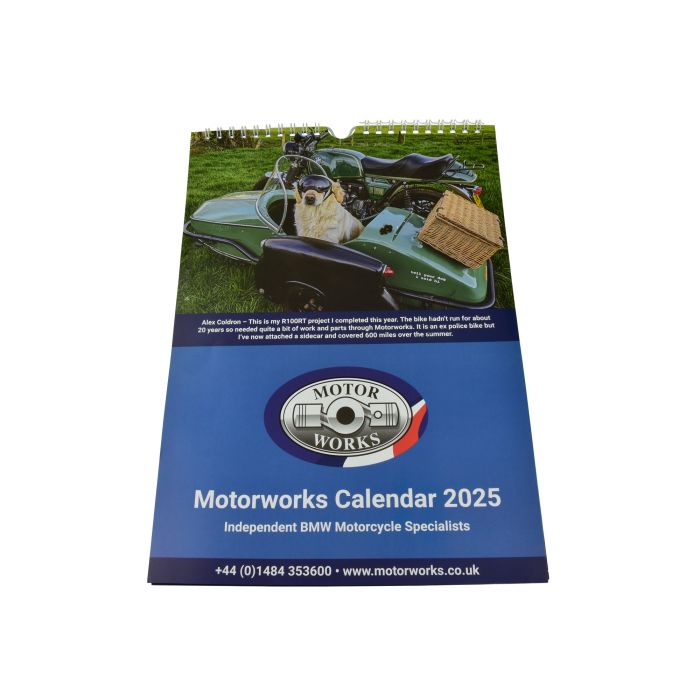 Motorworks 2025 Calendar All proceeds are donated to Kirkwood Hospice