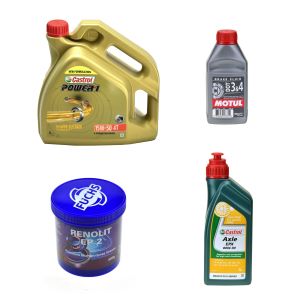 Oils, greases & fluids